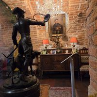 Decoration at Bernelių užeiga in Vilnius