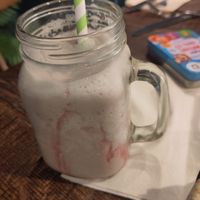 Milkshake with oat milk at Okapi Kitchen in Leicester