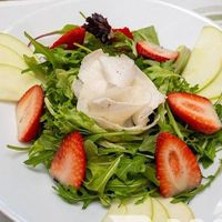 Salad with vegan cheese options available!   at Organic Farmers Table in Sarasota