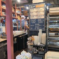 Store front at Kismet Bialys in Philadelphia