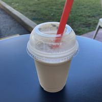 Vegan vanilla malted milkshake (ask for almond milk and no whipped cream)  at Sweet Aloha Ice Cream in Davie
