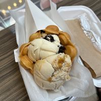   at Cleveland's Old Fashion Ice Cream in Miramar