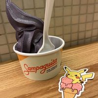 Vegan Ube Soft Serve  at Sampaguita Ice Cream in Orlando