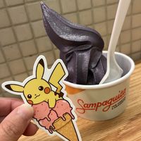 Vegan Ube Soft Serve  at Sampaguita Ice Cream in Orlando
