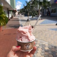 It was also a big portion. The challenge is to eat it before it all melts! 😂 at Gelato & Co in George Town