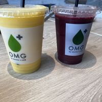 Fresh juice   at OMG Kitchen in Hamamatsu