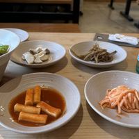 Side dishes  at Sulgodang in Busan