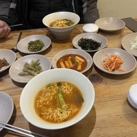 We had the most Delicious Vegan Ramen. They have a separate vegan menu with a few dishes to choose from. We will be back to try the tofu steak me thinks 😀😊🙏  at Sulgodang in Busan