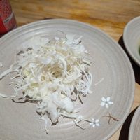 Shredded cabbage at Sulgodang in Busan