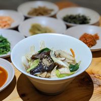 Vegan Mushroom Japchae at Sulgodang in Busan