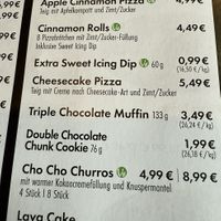 desserts  at Domino's Pizza in Meissen