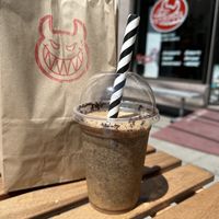 Oreo Iced Cappuccino  at Bad Attitude Bread in Toronto