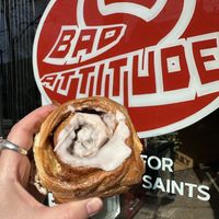 Cinnamon Bun  at Bad Attitude Bread in Toronto