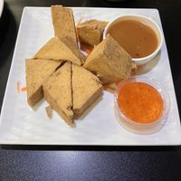 Fried tofu  at Chabaar in Midvale