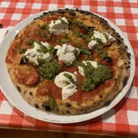 Vegan & GF ‘margarita extra’  at Pizza Pilgrims in Cambridge