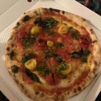 GF VE Mariana   at Pizza Pilgrims in Cambridge