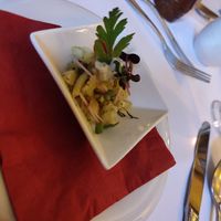 Fenchelsalat mit veganen Creme fraich at Heck-Art in Chemnitz