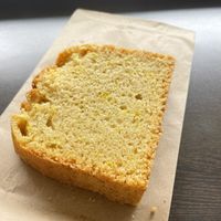 The lemon cake smells sooo good   at Maha Artesanal  in Manizales