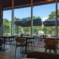 Seating at The Coffee Club in Abu Dhabi