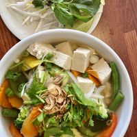 Veg Pho with tofu  at Pho Hong in Burlington