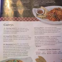 Menu 2 at Sa Wa Dee - Bar Playa del Inglés  in Gran Canaria