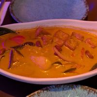 (reportedly NOT vegan!) massaman curry at Sa Wa Dee - Bar Playa del Inglés  in Gran Canaria