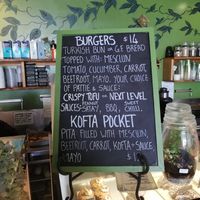 Vegan Options (from the kitchen) 2021 at Giri Kana Cafe in Southport