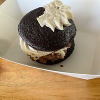 Chocolate mousse cookie  at Giri Kana Cafe in Southport