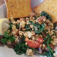 Tofu Scramble! at Giri Kana Cafe in Southport