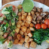 big brekkie :) at Giri Kana Cafe in Southport