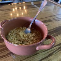 Kimchi noodles 🌶️ 🍜  at Herb'n Roots in Boca Raton