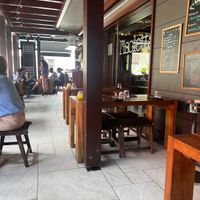 Outdoor dining   at L'Isoletta in Gustavia