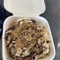 Maple crunch  at Cinnaholic  in Baltimore