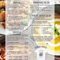 Lunch & dinner menu   at Karmer Traders Hostel in Kampot