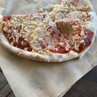 Undercooked cheeze at Healthy Junk in Anaheim