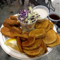 fish and chips at Healthy Junk in Anaheim