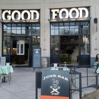 good food indeed! Entranceway at Healthy Junk in Anaheim