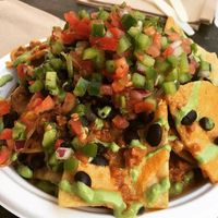 Nachos at Healthy Junk in Anaheim