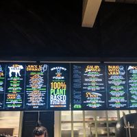 Menu at Healthy Junk in Anaheim