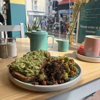 Fabulous food & people watching options!   at Hunglish Cafe & Refill Store in Brighton