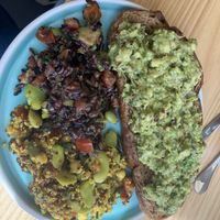 Amazing portion of food  at Hunglish Cafe & Refill Store in Brighton