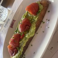 Avocado toast made vegan  at Manouche  in Valletta