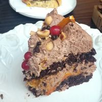 Sofficissima vegana al cioccolato e arancia at Nonno Andrea in Villorba