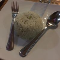 Pulao rice was freaking awesome, seriously freaking awesome!!!!!!!!!!!! :) at Sharaswhaty in Ubud