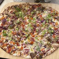 Vegan flammkuchen  at Café Bistro Mendel in Bernkastel-kues