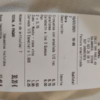 Bill at El Laurel in Salamanca