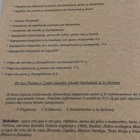   at El Laurel in Salamanca