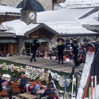 The show  at La Fruitière in Huez