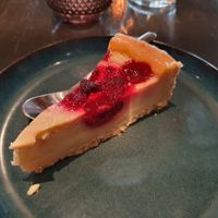 Vegan slice of cake at Hvelvet Bistro in Aandalsnes