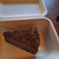 Chocolate torte to take away at VÜMO in Porto